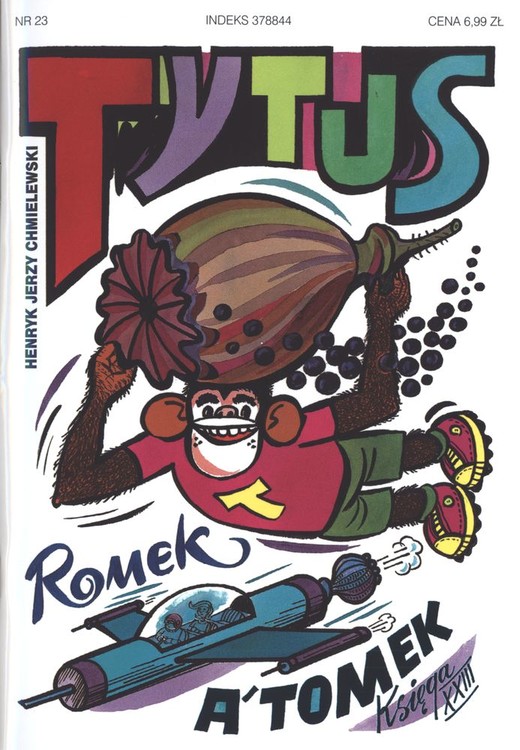 okładka Tytus Romek i A'Tomek księga 23 wyd. 2017 książka | Henryk Chmielewski (Papcio Chmiel)