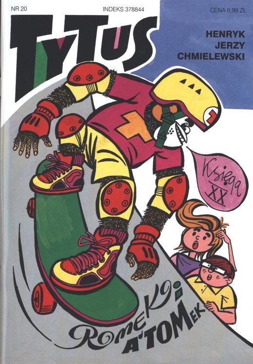 okładka Tytus Romek i A'Tomek księga 20 wyd. 2017 książka | Henryk Chmielewski (Papcio Chmiel)