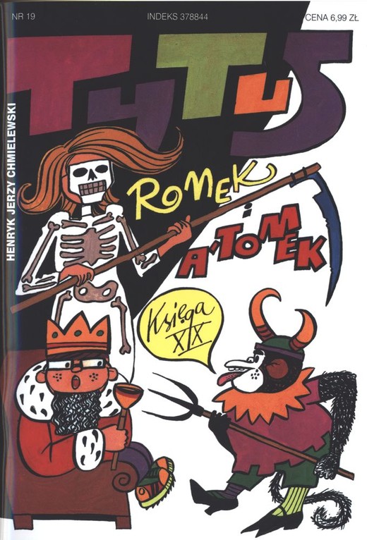 okładka Tytus Romek i A'Tomek księga 19 wyd. 2017 książka | Henryk Chmielewski (Papcio Chmiel)