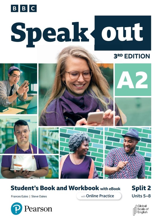 okładka Speakout 3rd Edition A2. Split 2. Student's Book and Workbook with eBook and Online Practice książka | Frances Eales