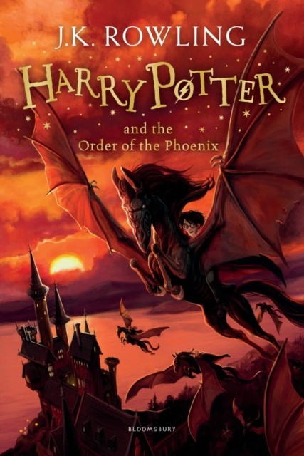 okładka Harry Potter and the Order of the Phoenix wer. angielska książka | J.K. Rowling