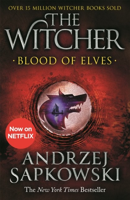 okładka Blood of Elves wer. angielska książka