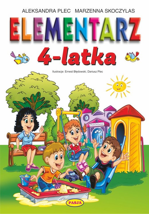 okładka Elementarz 4-latka książka | Aleksandra Plec, Marzenna Skoczylas