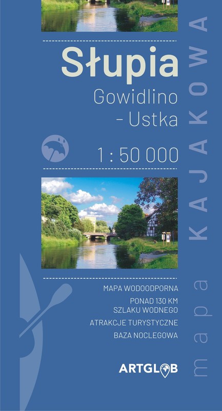 okładka Słupia - Gowidlino - Ustka 1:50 000 książka | Opracowanie zbiorowe