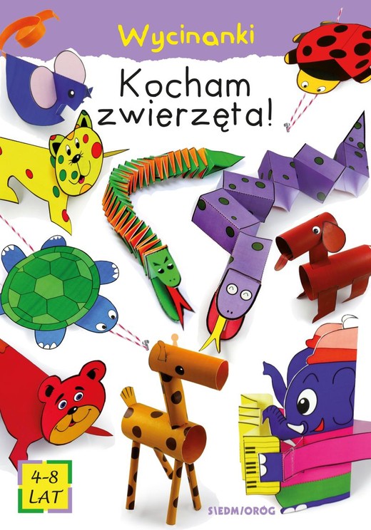 okładka Kocham zwierzęta! Wycinanki książka | Mikołaj Michałowski