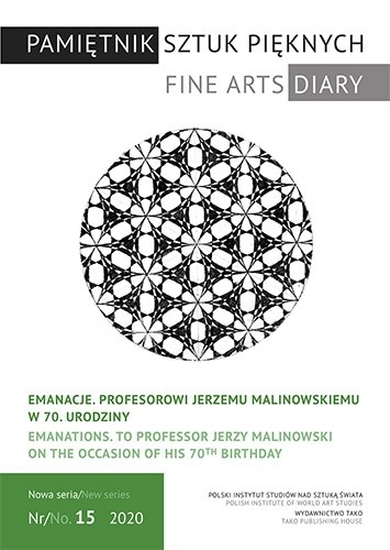 okładka Pamiętnik Sztuk Pięknych. Emanacje. Profesorowi Jerzemu Malinowskiemu w 70. urodziny książka | Agnieszka Kluczewska-Wójcik, Sienkiewicz JanWiktor