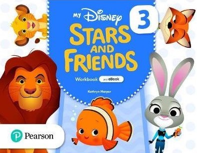 okładka My Disney Stars and Friends 3. Workbook with eBook książka