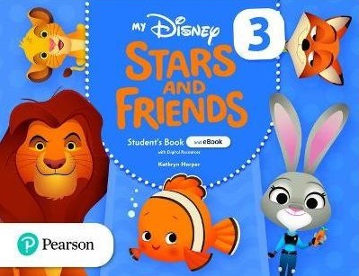 okładka My Disney Stars and Friends 3. Student's Book + eBook with digital resources książka | Harper Kathryn, Jeanne Perrett