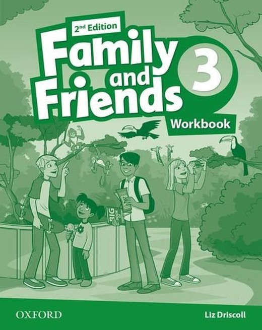 okładka Family and Friends 3 2nd edition Workbook książka