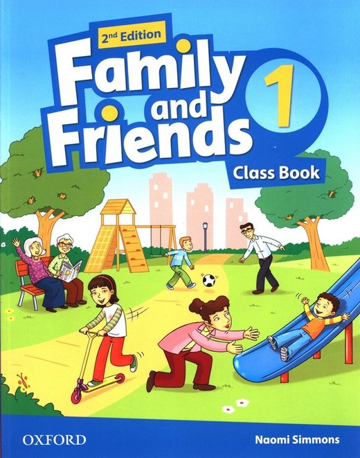 okładka Family and Friends 1 2nd edition Class Book książka