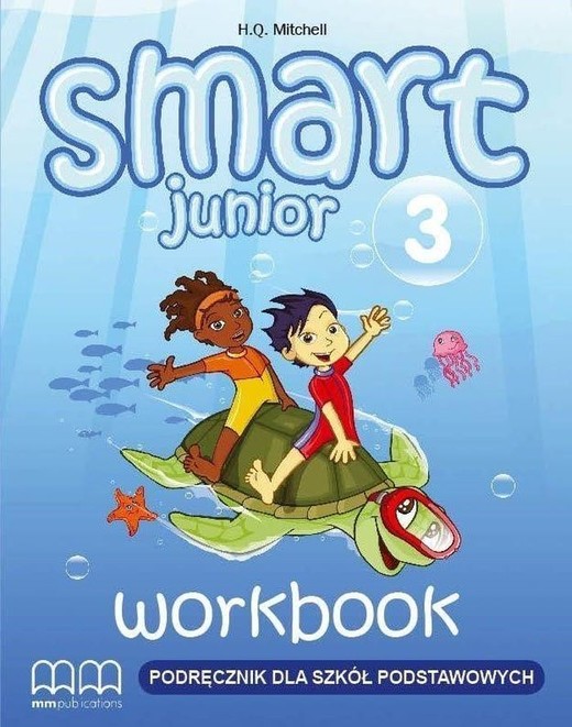 okładka Smart Junior 3 Workbook (Includes Cd-Rom) książka | T.J. Mitchell