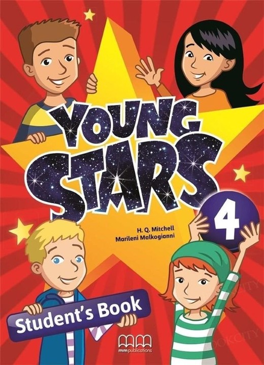 okładka Young Stars 4 Student'S Book książka | Marileni Malkogianni, T.J. Mitchell