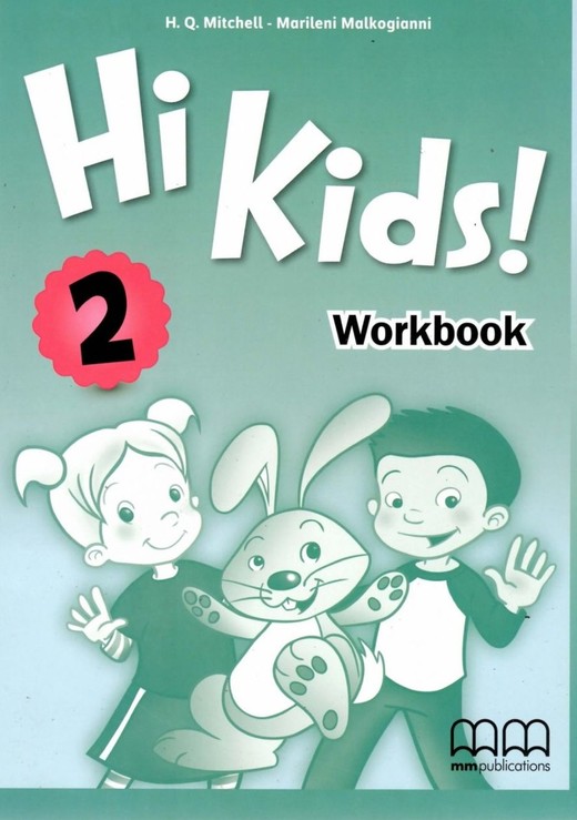 okładka Hi Kids! 2 Workbook książka | Marileni Malkogianni, T.J. Mitchell