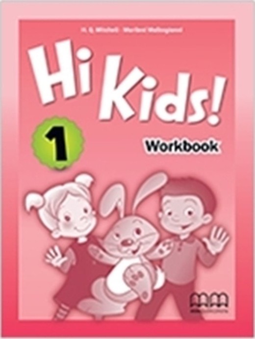 okładka Hi Kids! 1 Workbook (Incl. Cd-Rom) książka | Marileni Malkogianni, T.J. Mitchell