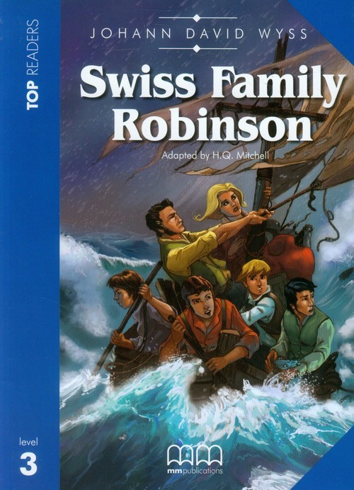 okładka Swiss Family Robinson Student'S Pack (With CD+Glossary) książka