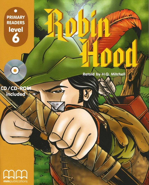 okładka Robin Hood (With CD-Rom) książka | T.J. Mitchell