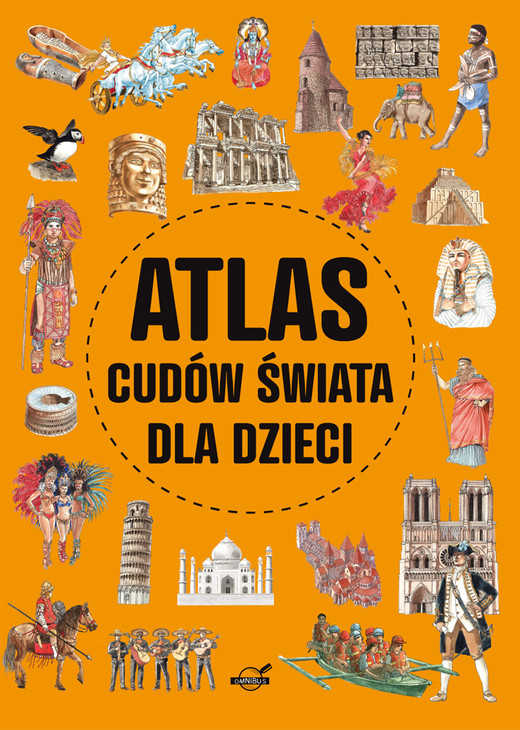 okładka Atlas cudów świata dla dzieci książka