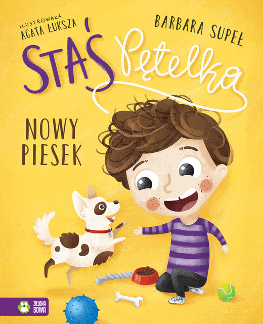 okładka Nowy piesek. Staś Pętelka książka | Barbara Supeł