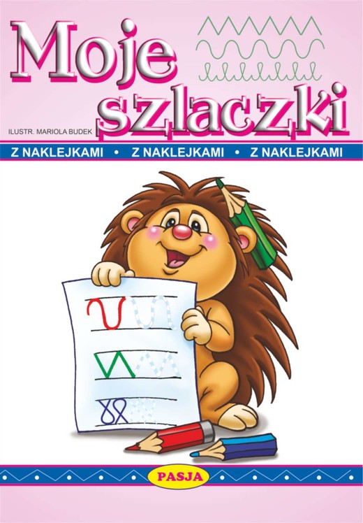 okładka Moje szlaczki książka | Budek Mariola