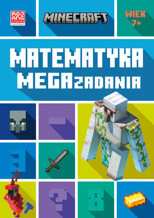 okładka Matematyka. Megazadania. Minecraft książka