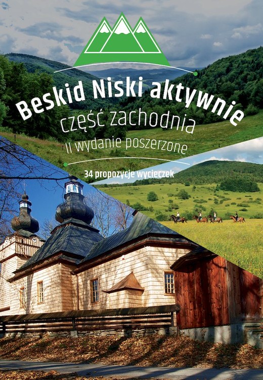 okładka Beskid Niski aktywnie wyd. 2 książka | Jakub Jagiełło