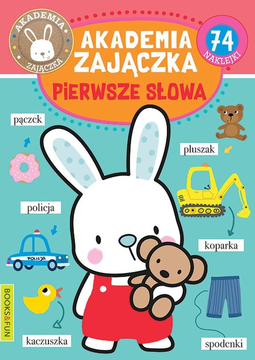 okładka Pierwsze słowa. Akademia zajączka książka | Opracowanie zbiorowe