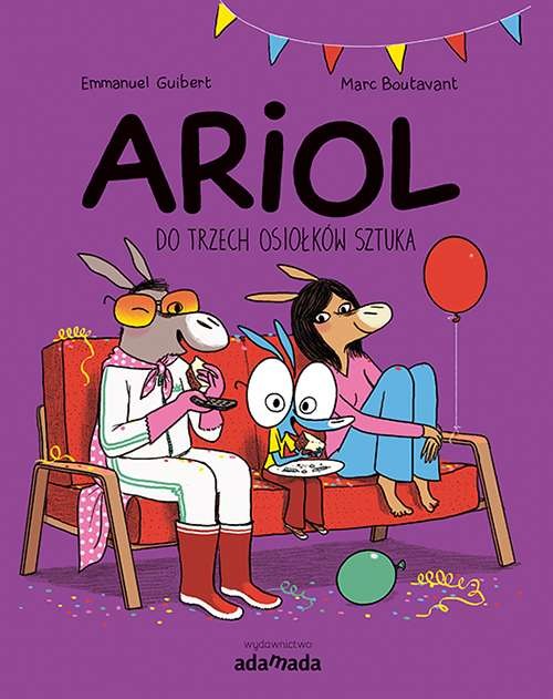 okładka Do trzech osiołków sztuka. Ariol książka