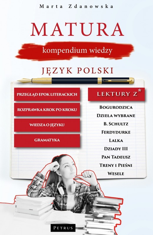 okładka Matura, kompendium wiedzy. Język polski książka