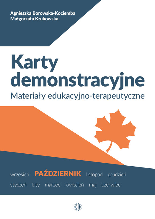 okładka Karty demonstracyjne Październik Materiały edukacyjno-terapeutyczne książka | Agnieszka Borowska-Kociemba, Małgorzata Krukowska