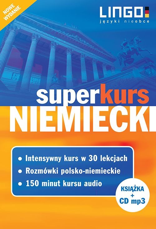 okładka Niemiecki superkurs książka + CD książka | Piotr Dominik