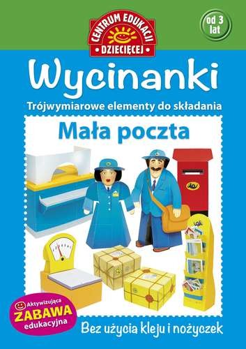 okładka Mała poczta wycinanki książka | Opracowanie zbiorowe