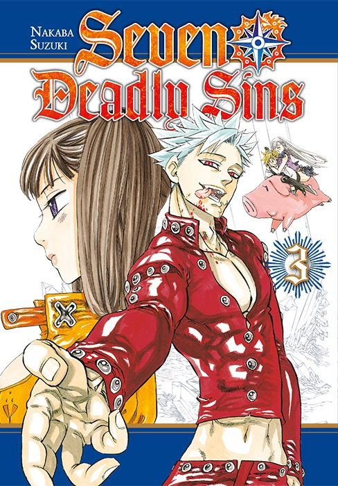 okładka Seven Deadly Sins. Tom 3 książka | Nakaba Suzuki