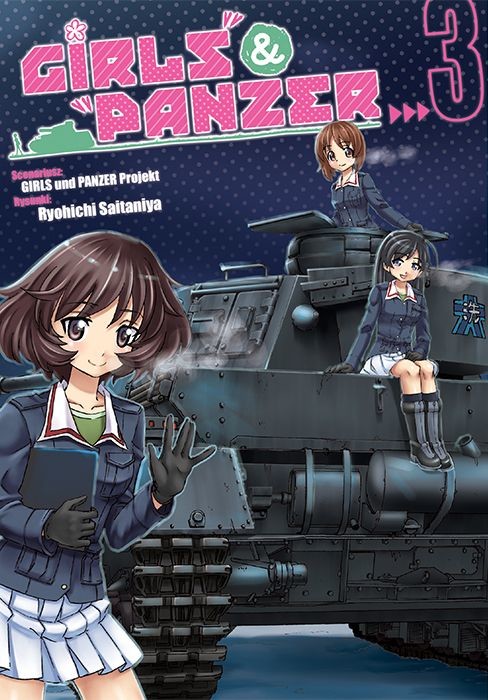 okładka Girls und Panzer. Tom 3 książka