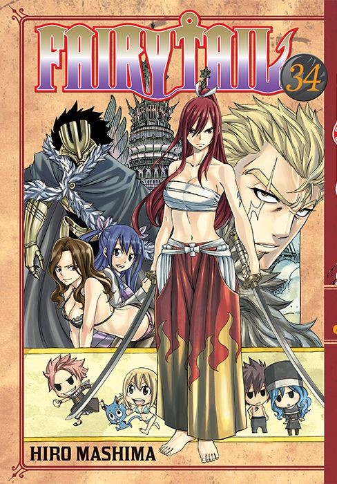 okładka Fairy Tail. Tom 34 książka | Hiro Mashima
