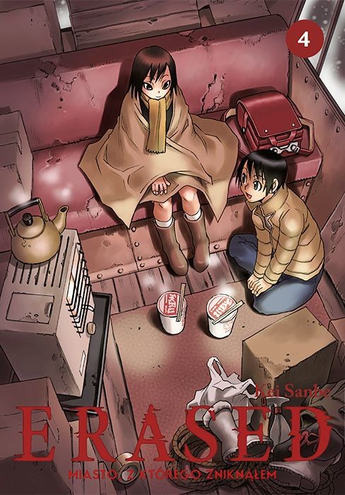 okładka ERASED. Miasto, z którego zniknąłem. Tom 4 książka