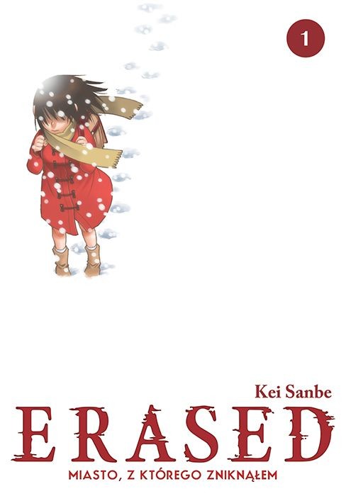 okładka ERASED. Miasto, z którego zniknąłem. Tom 1 książka