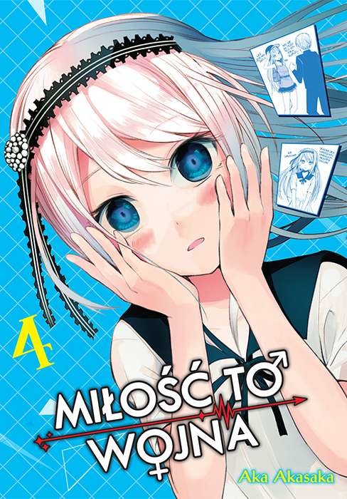 okładka KAGUYA-SAMA Miłość to wojna. Tom 4 książka | Aka Akasaka