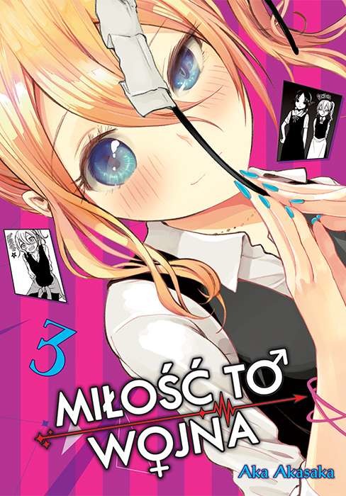 okładka KAGUYA-SAMA Miłość to wojna. Tom 3 książka | Aka Akasaka