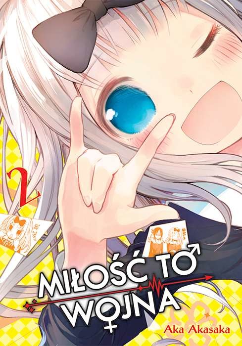 okładka KAGUYA-SAMA Miłość to wojna. Tom 2 książka | Aka Akasaka