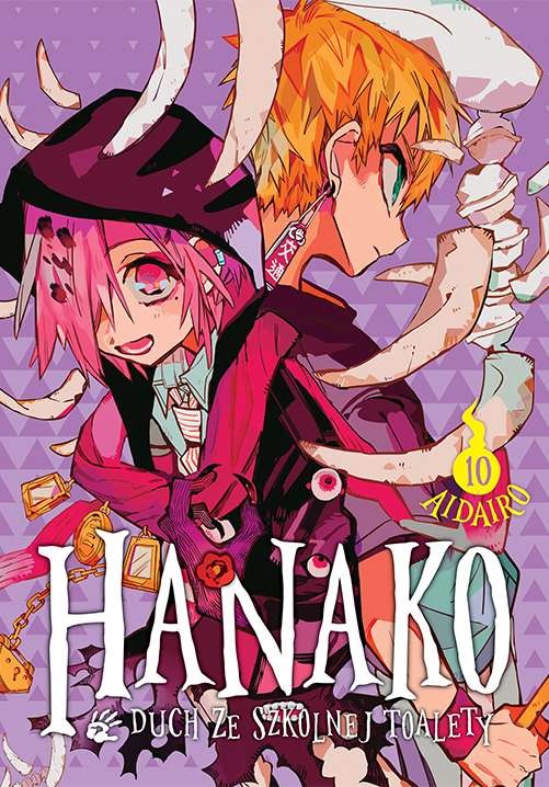 okładka Hanako, duch ze szkolnej toalety. Tom 10 książka | AidaIro