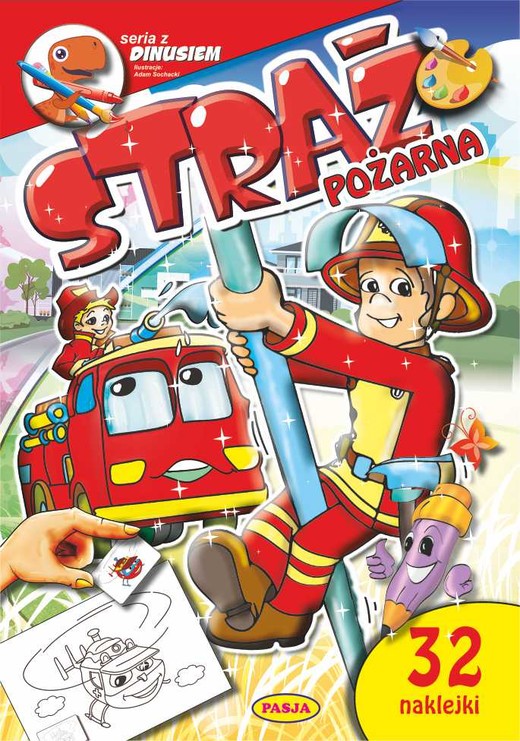 okładka Straż pożarna książka
