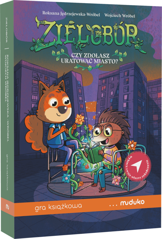 okładka Zielobór. Czy zdołasz uratować miasto? Gra książkowa książka