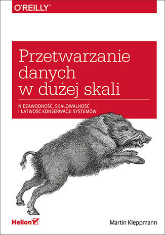 okładka Przetwarzanie danych w dużej skali. Niezawodność, skalowalność i łatwość konserwacji systemów książka