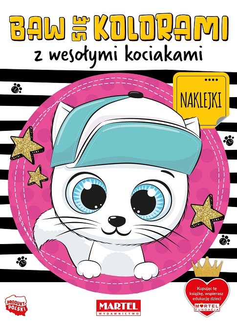 okładka Baw się kolorami z wesołymi kociakami książka | Salamon Katarzyna