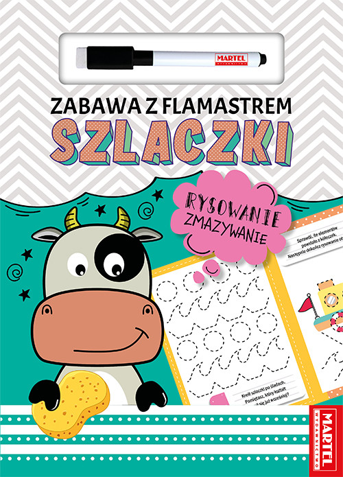okładka Szlaczki. Zadania z flamastrem książka | Salamon Katarzyna