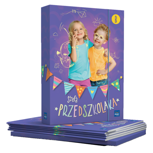 okładka Pakiet Strefa przedszkolaka Poziom B Pięciolatek książka | Opracowanie zbiorowe