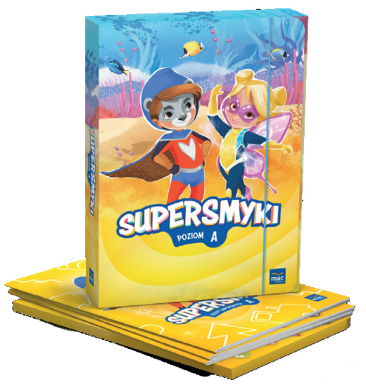 okładka Pakiet Supersmyki Poziom A Trzylatek książka | Opracowanie zbiorowe