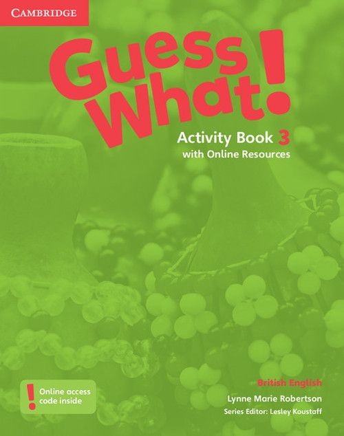 okładka Guess What! 3 Activity Book with Online Resources książka