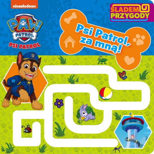 okładka Psi Patrol, za mną! Śladem Przygody. Psi Patrol książka | Opracowanie zbiorowe