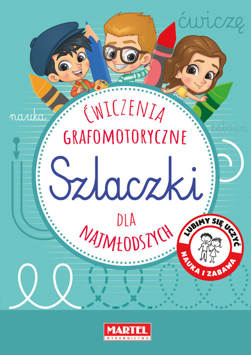 okładka Szlaczki. Ćwiczenia grafomotoryczne dla najmłodszych książka | Joanna Krzemień-Przedwolska